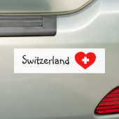 Liebe Schweiz - Schweiz Autoaufkleber Schweiz (Auf Auto)