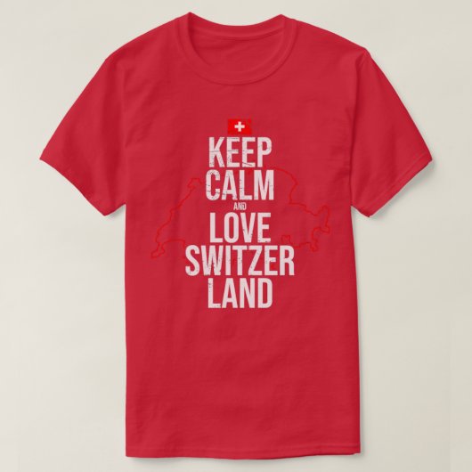 Liebe Schweiz T-Shirt (Design vorne)