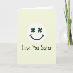 Liebe Schwester Einfache Karte