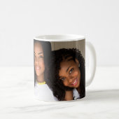Liebe Schwestern beste Freunde Familie Kaffeetasse (VorderseiteRechts)