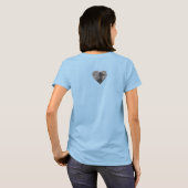 Liebe, Scoop T-Shirt (Schwarz voll)