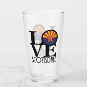 LIEBE Scottsdale Arizona Glas (Rückseite)