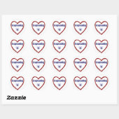 Liebe Scrapbooking Runder Aufkleber (Blatt)