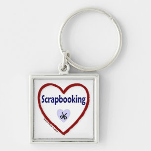 Liebe Scrapbooking Schlüsselanhänger