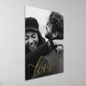 Liebe Script Couple Foil Prints Foliendrucke (Ablage )