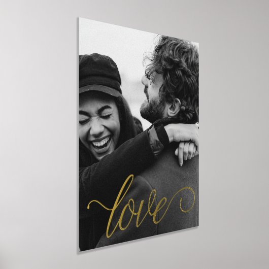 Liebe Script Couple Foil Prints Foliendrucke (Ablage )