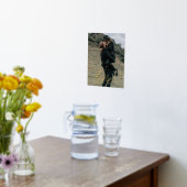 Liebe Script Couple Foliendrucke (Ablage(Küche))