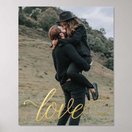 Liebe Script Couple Foliendrucke (Vorderseite)