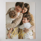 Liebe Script Family Foil Prints Foliendrucke (Vorderseite)