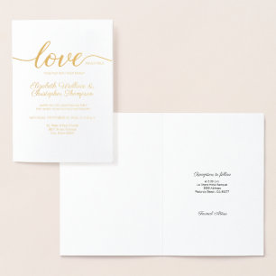 Liebe Script Moderne Christliche Hochzeit Folienkarte