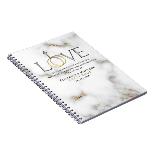 Liebe Scripture Ephesians 4:2 Gästebuch Hochzeit Notizblock (Rechte Seite)