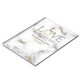 Liebe Scripture Ephesians 4:2 Gästebuch Hochzeit Notizblock (Linke Seite)