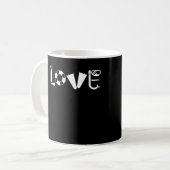 Liebe Scuba Diver Kaffeetasse (Vorderseite Links)