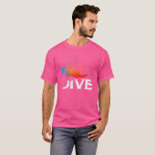 Liebe Scuba Diving Mask Dive T-Shirt (Vorne ganz)
