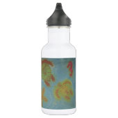 Liebe Sea Creatures Phat Farbtöne Gefärbte Krawatt Trinkflasche (Rechts)