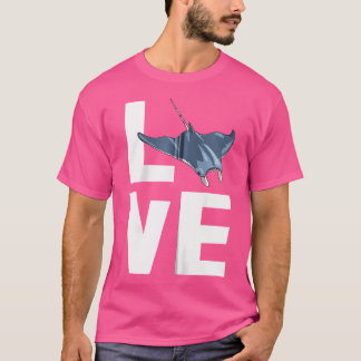 Liebe Sea Fish Sea Stingray T-Shirt