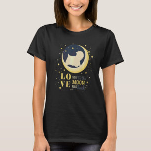 Liebe Sealyham Terrier Dog zum Mond T-Shirt