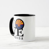 LIEBE Sedona Tasse (Vorderseite Links)