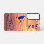 Liebe Seevögel Samsung Galaxy Hülle (Rückseite (Horizontal))