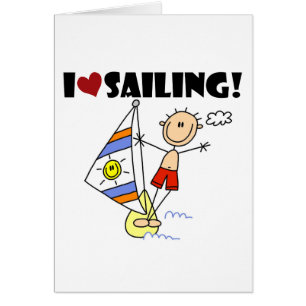 Liebe-Segeln des Jungen-I