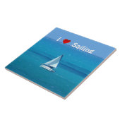 Liebe-Segeln Fliese (Seite)