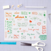 Liebe Seidenpapier (Handwerk)