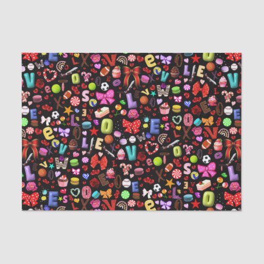 Liebe Seidenpapier (Vorderseite)