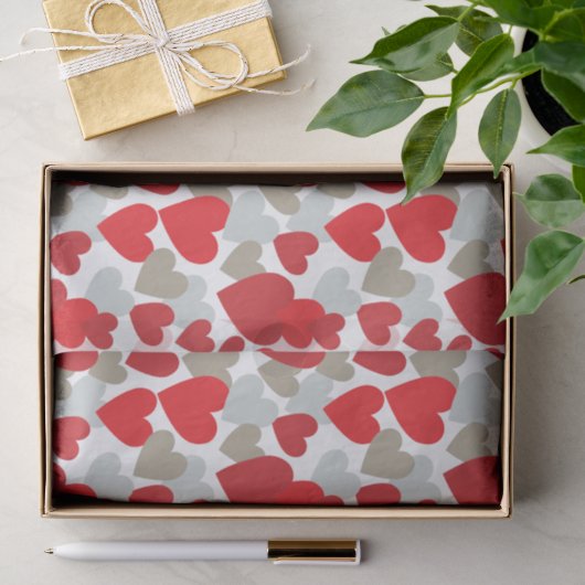 Liebe-Seidenpapier Seidenpapier (Geschenk)