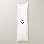 Liebe Seitenschläferkissen (Rückseite (Vertikal))