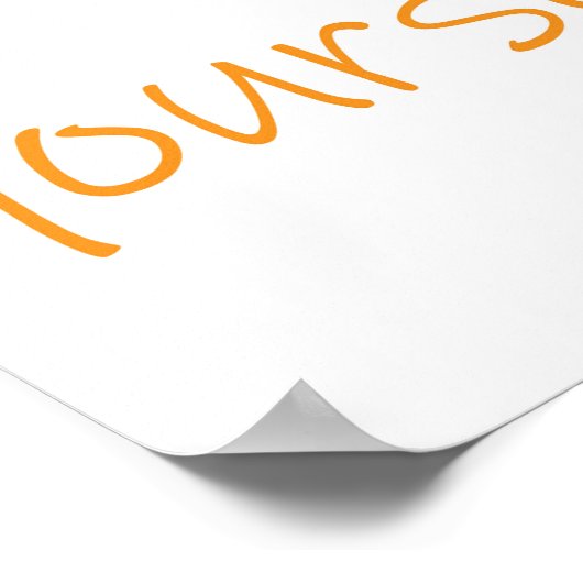 "Liebe selber" Poster (Ecke)