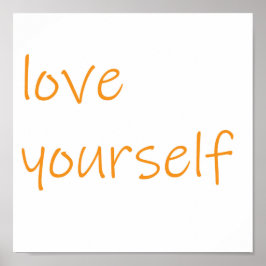 "Liebe selber" Poster