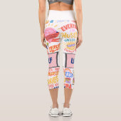 LIEBE SELBST CAPRI PANS LEGGINGS (Rückseite)