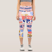 LIEBE SELBST CAPRI PANS LEGGINGS (Vorderseite)