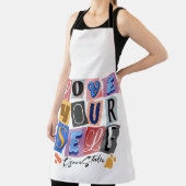 Liebe selbst - Modern Design stärken Schürze (InSitu)