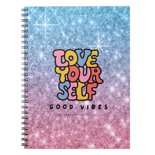 LIEBE SELBST NOTEBOOK NOTIZBLOCK (Vorderseite)