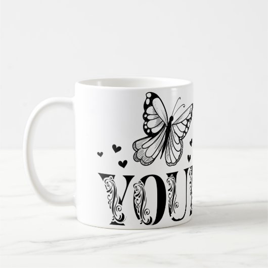 Liebe selbst, Selbstversorgung Kaffeetasse (Links)