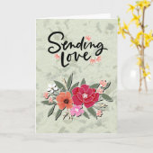 Liebe senden karte (Gelbe Blume)