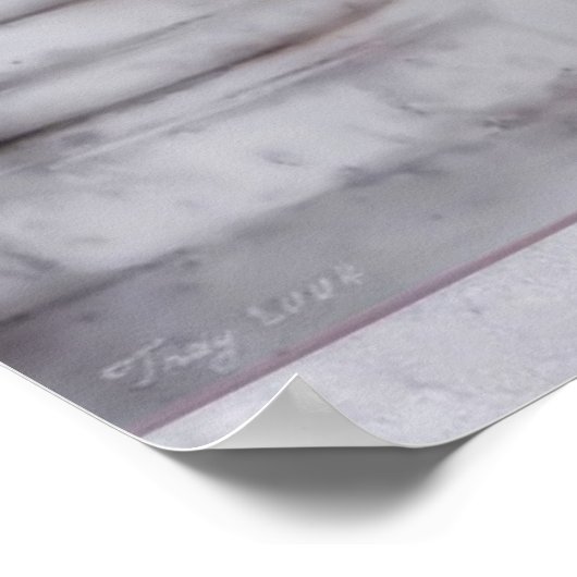 Liebe-Sendersinn Poster (Ecke)