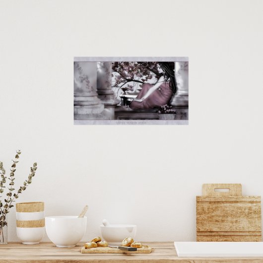 Liebe-Sendersinn Poster (Küche)