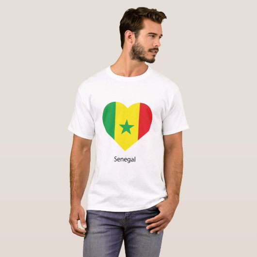 Liebe Senegal T-Shirt (Vorne ganz)