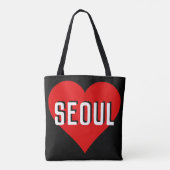 Liebe Seoul Korea Tasche (Rückseite)