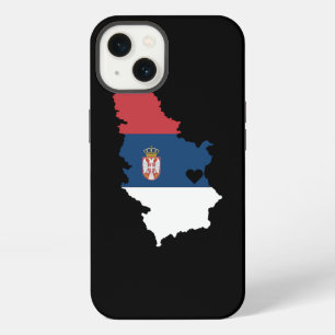Liebe Serbien Geschenk Serbischer Stolz Herz iPhone 13 Hülle