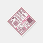 Liebe Serviette (Ecke)