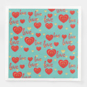 Liebe Serviette (Vorderseite)