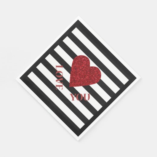 Liebe Serviette (Ecke)