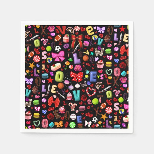 Liebe Serviette (Vorderseite)