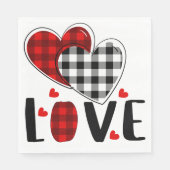 LIEBE SERVIETTE (Vorderseite)