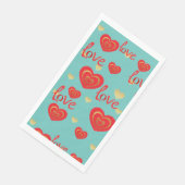 Liebe Serviette (Ecke)