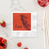 Liebe Serviette (Beispiel)