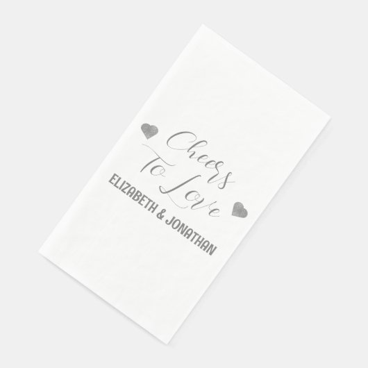 Liebe Serviette (Ecke)